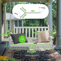 composite porch swings