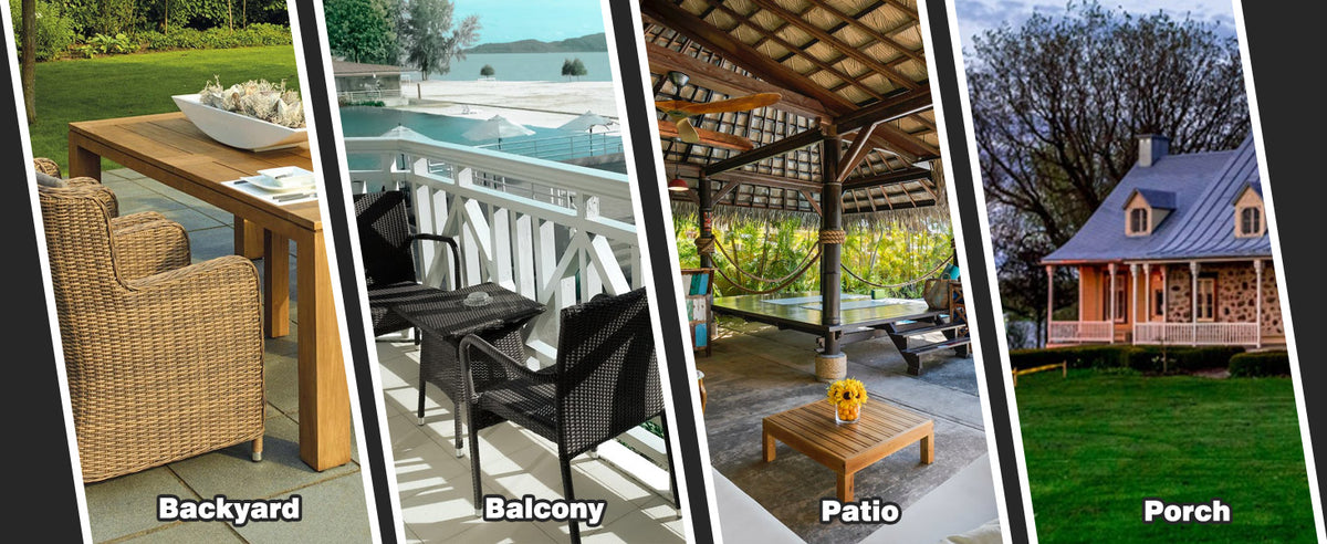 VEIKOUS 3 Person Swing with PC Hardtop Canopy, Outdoor 3 Seater