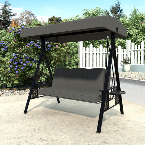 outdoor swing chair with canopy