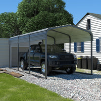 Outdoor Metal Carport, 10 x 15