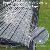 Metal Canopy with Weatherstrip Tape