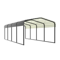 12 x 20 Outdoor Carport, Metal Frame