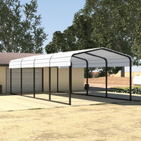 Eggshell Steel Carport