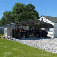 20 x 20 Heavy Duty Metal Carport