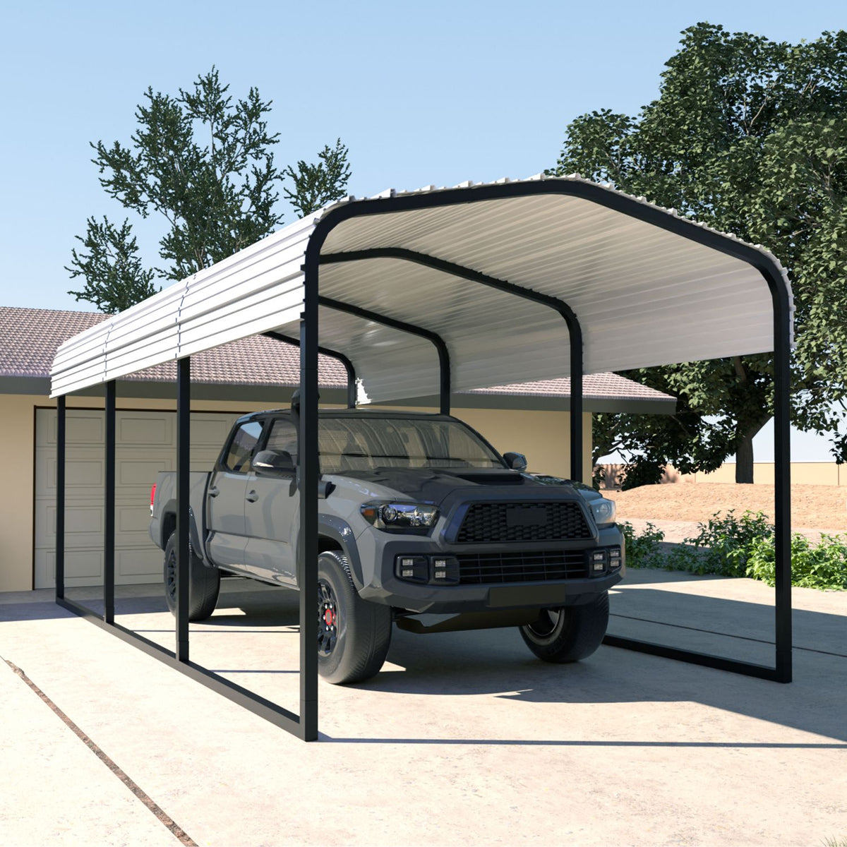Outdoor Metal Carport Tent