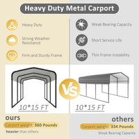 Garage with Metal Roof