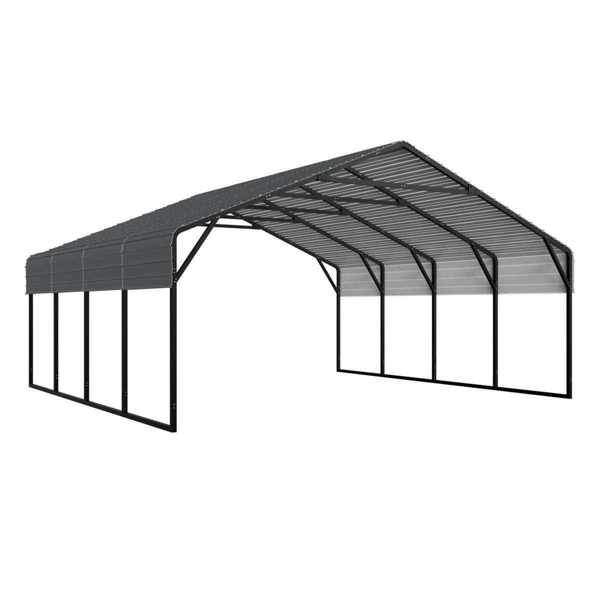 veikous 20x20 steel carport