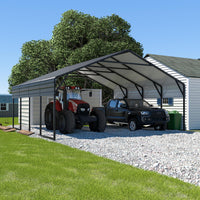 heavy duty steel carport