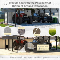 quality carport for leval ground