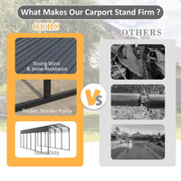 Outdoor rv cover carport