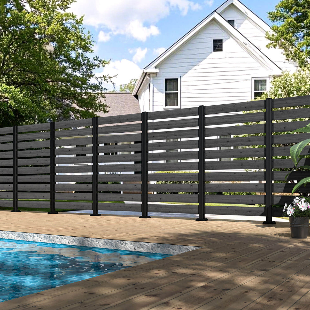 privacy screening and slats