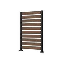 wooden slat screen