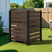 Veikous No Dig Air Conditioner Fence  