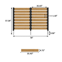 48 in Wood Fence Kit