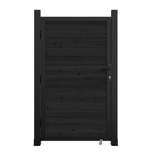 6x3 Composite Fence Gate, Black