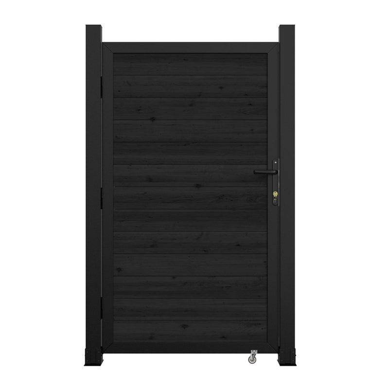 6x3 Composite Fence Gate, Black