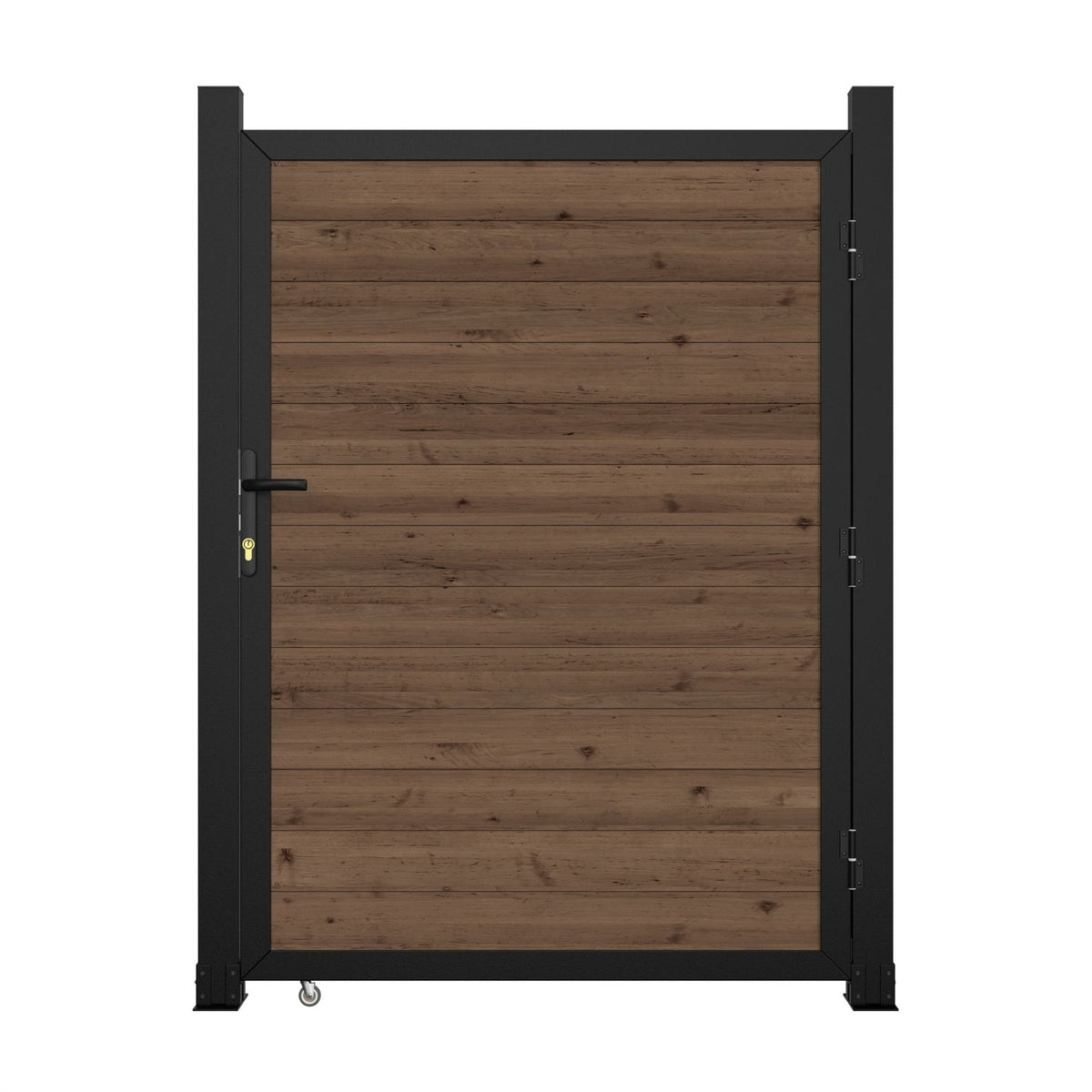 Brown Composite Garden Gate