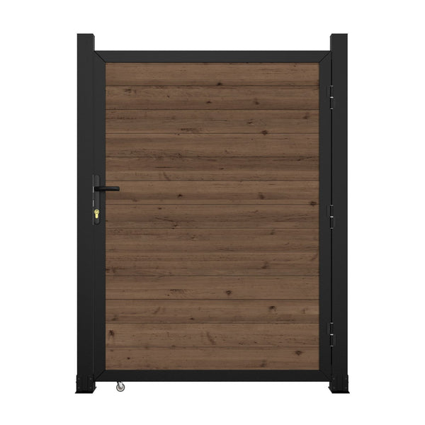 Brown Composite Garden Gate