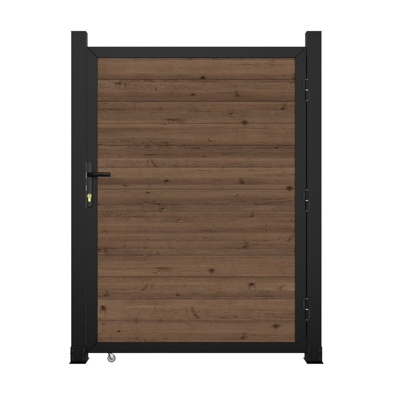 Brown Composite Garden Gate