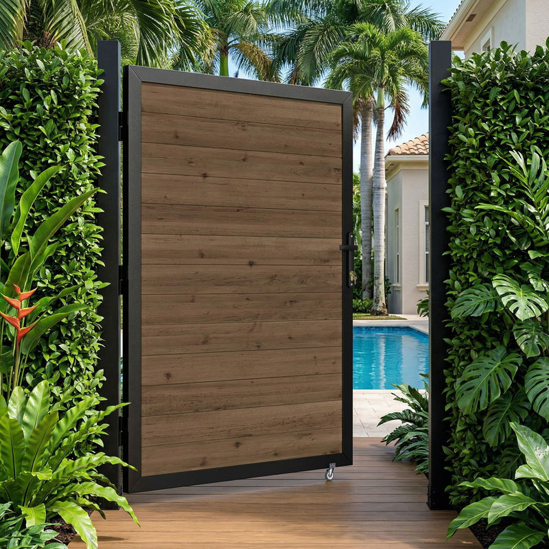 Outdoor Privacy Fence Gate