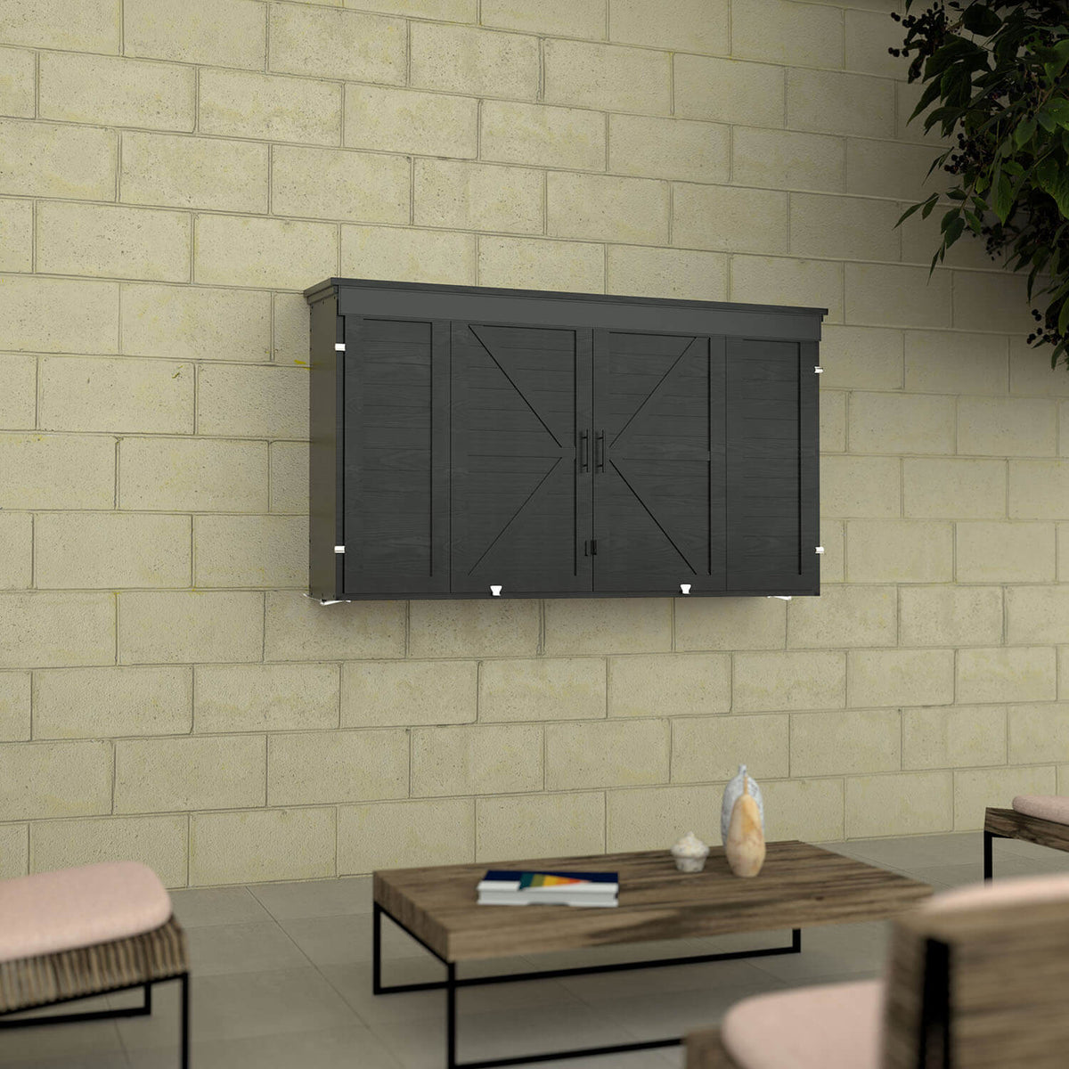 wall mount tv box