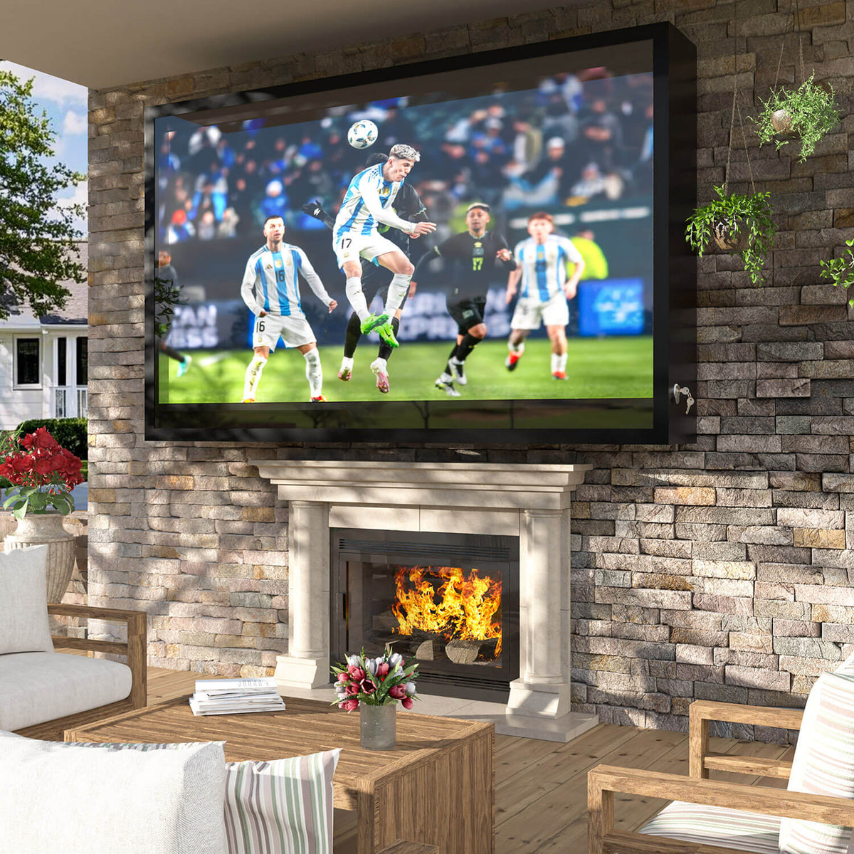 65 Inch TV Outdoor Water proof Cover