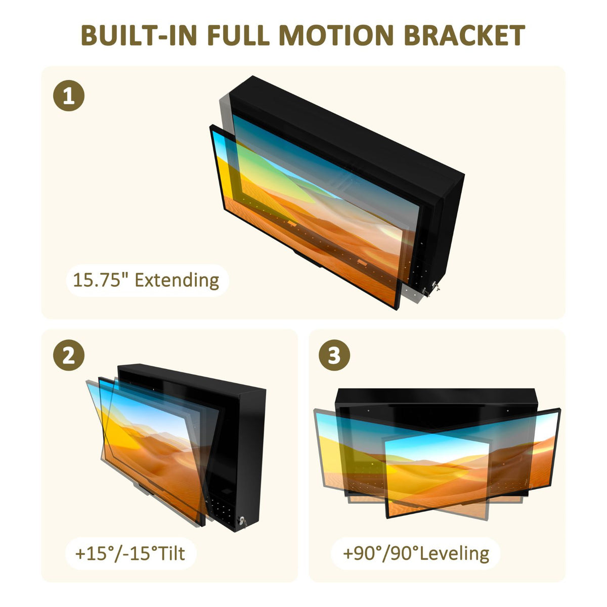 TV Screen Protector with Bracket
