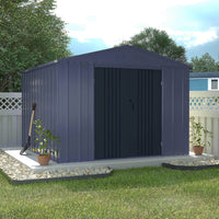 8x8 Galvanized Steel Shed