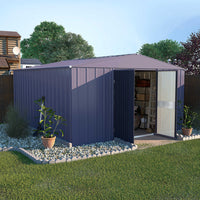10x12 metal storage shed