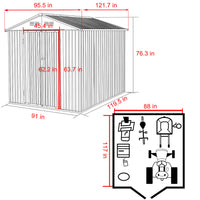 8x10 Storage Shed