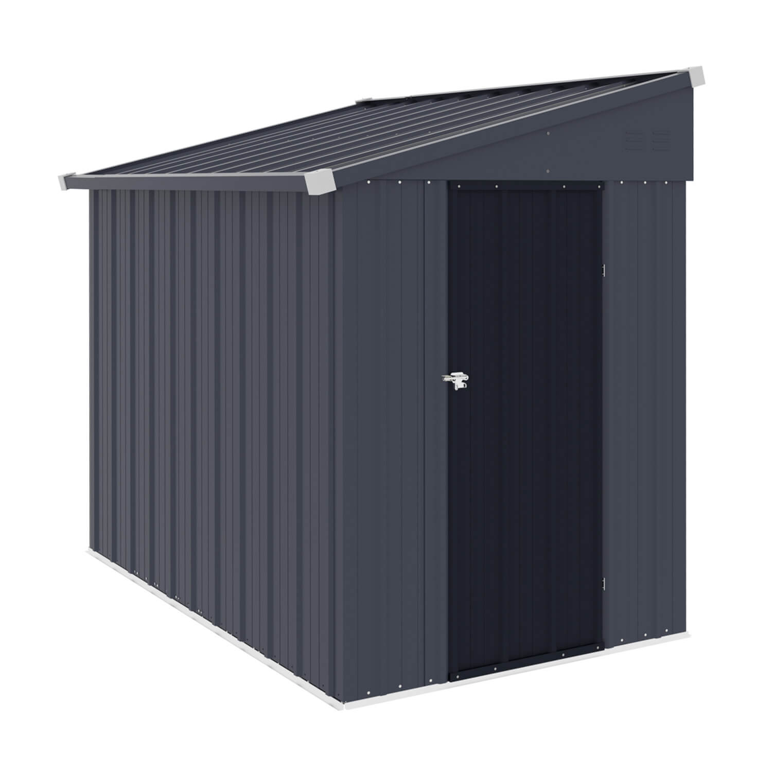 ＊しゅうページ＊ 6×10 Metal Shed with Lockable Doors, Outdoor Storage Shed – Veikous