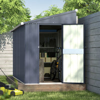 4x10 Metal Tool Shed for Backyard