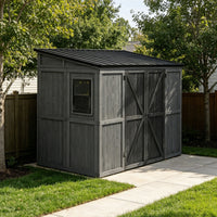 Outdoor Spacious Cedar Shed Kit