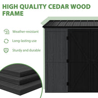 Weather-Resistant Outdoor Tool Shed
