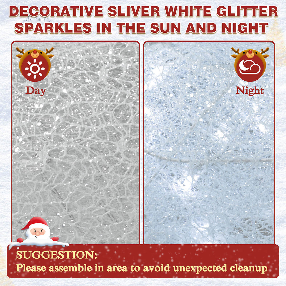 Christmas Reindeer set with lights