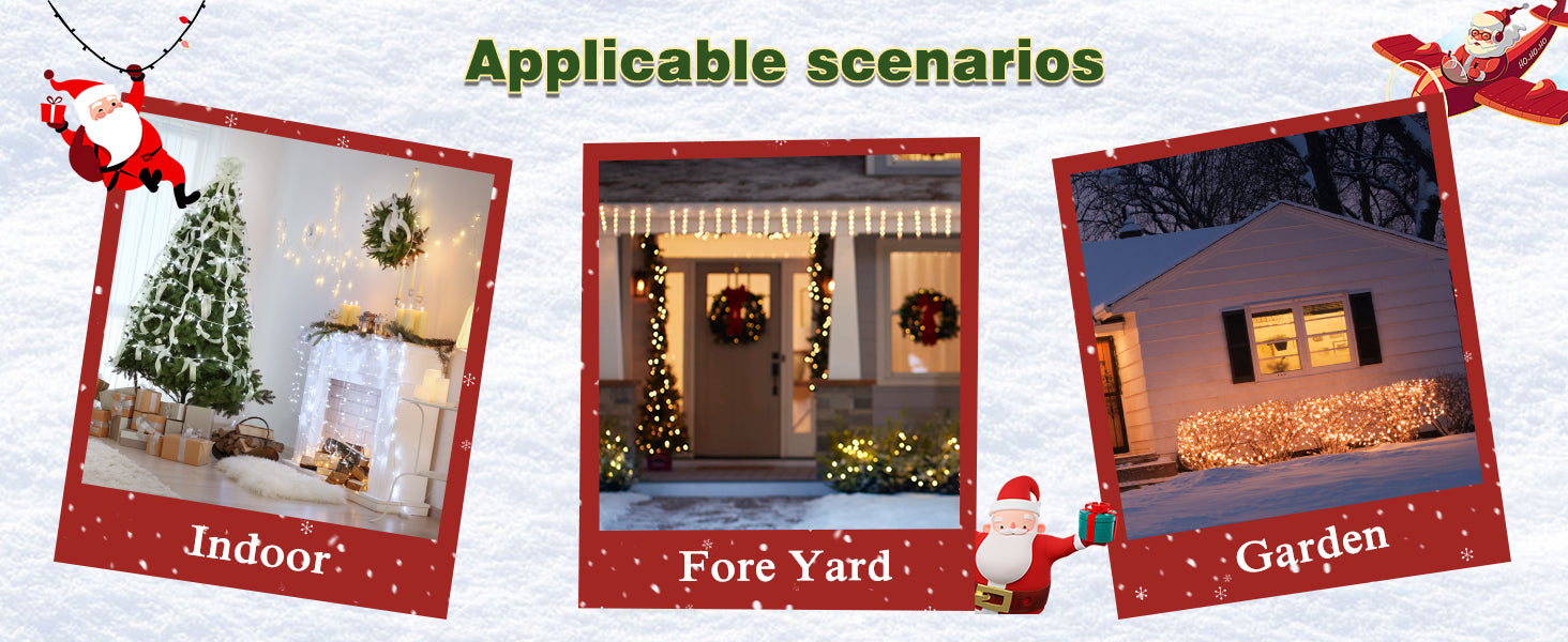 lighted reindeer set for indoor, for yard and garden