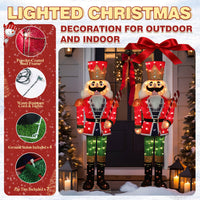 VEIKOUS Outdoor Nutcracker Decoration