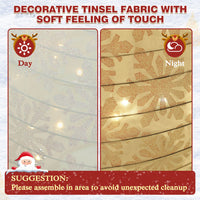 Veikous Outdoor Lighted Snowman Family for Yard, 3-Piece Snowman Set Christmas Decor with LED Lights, Ground Stakes