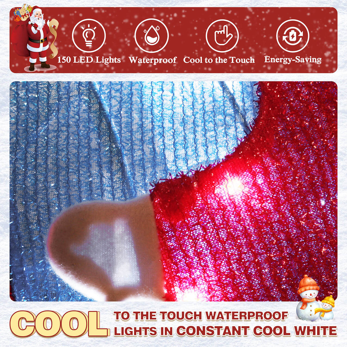 led nativity scene outdoor