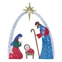 Lighted Nativity Scene, Multicolor