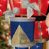 Christmas soldier with drum for outside
