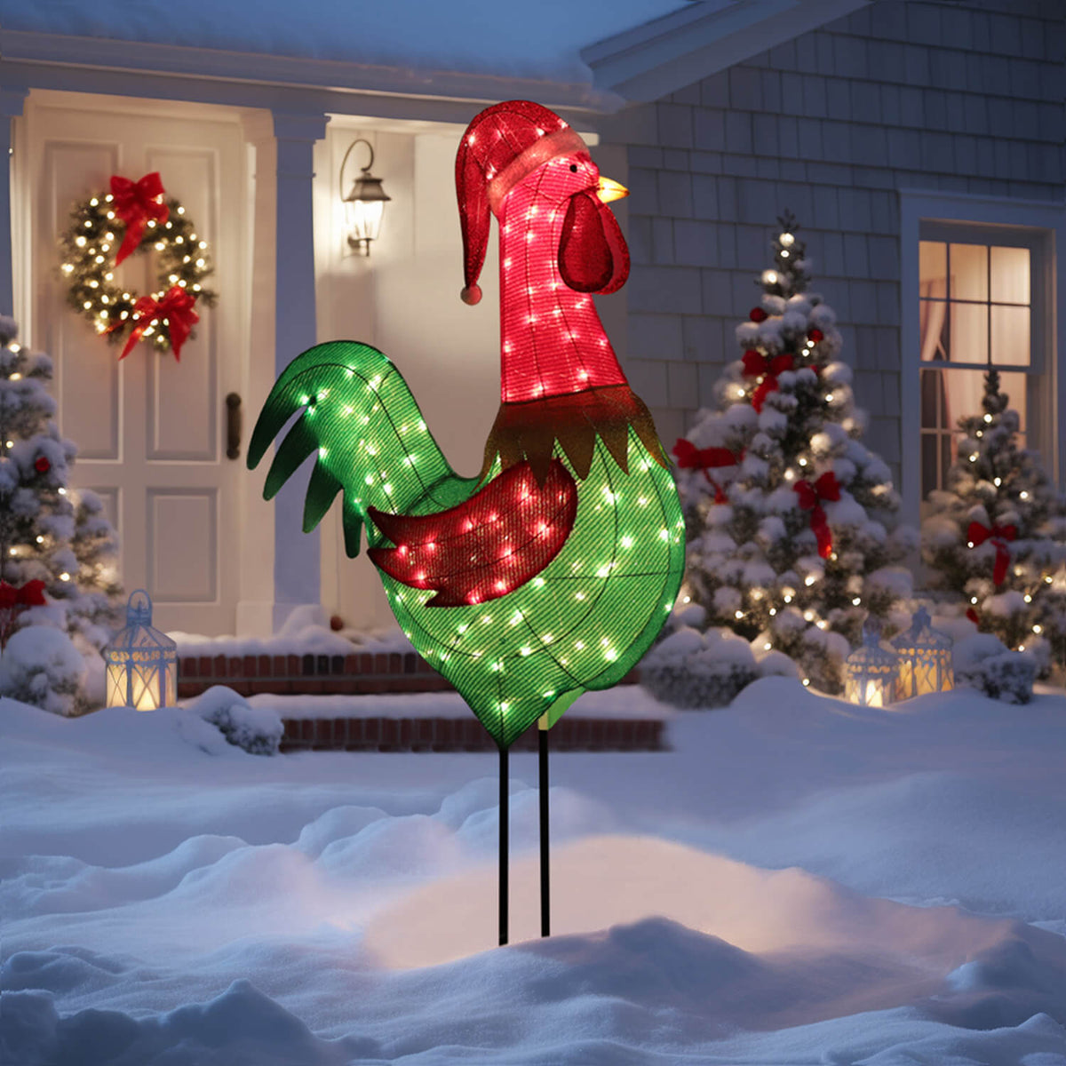 Christmas Rooster