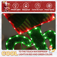 light up Christmas sign