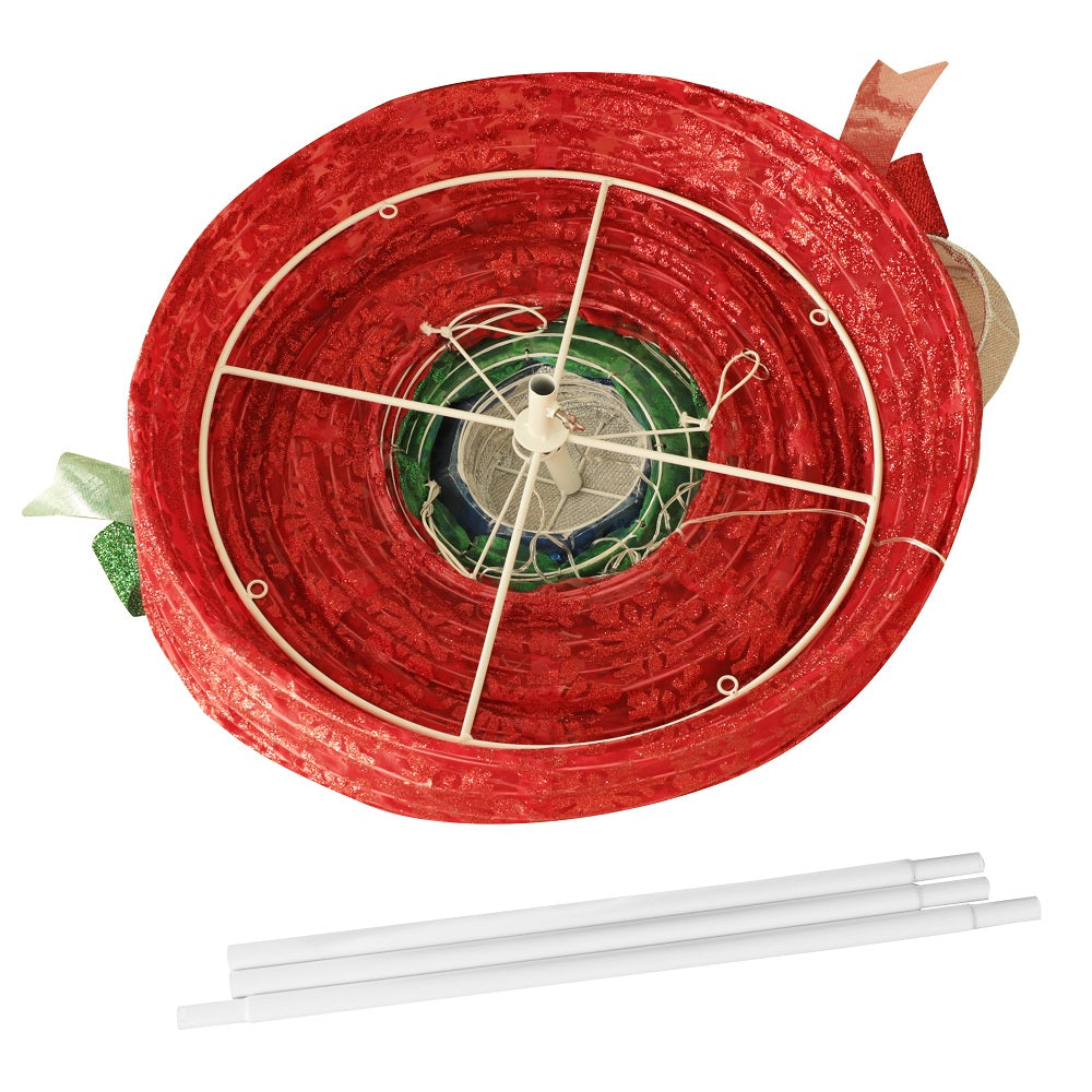 light up ornament outdoor ball decoration