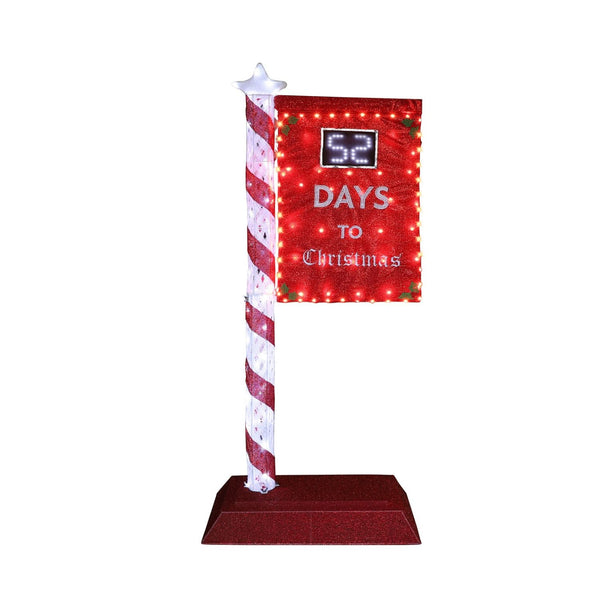 Veikous Christmas Countdown Sign