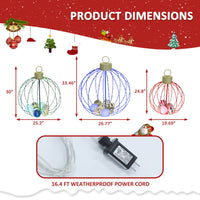 33in Christmas Sphere Lights