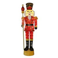 Christmas Nutcracker Decor with Crutch