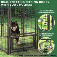 4.5 x 4.5 backyard dog cage