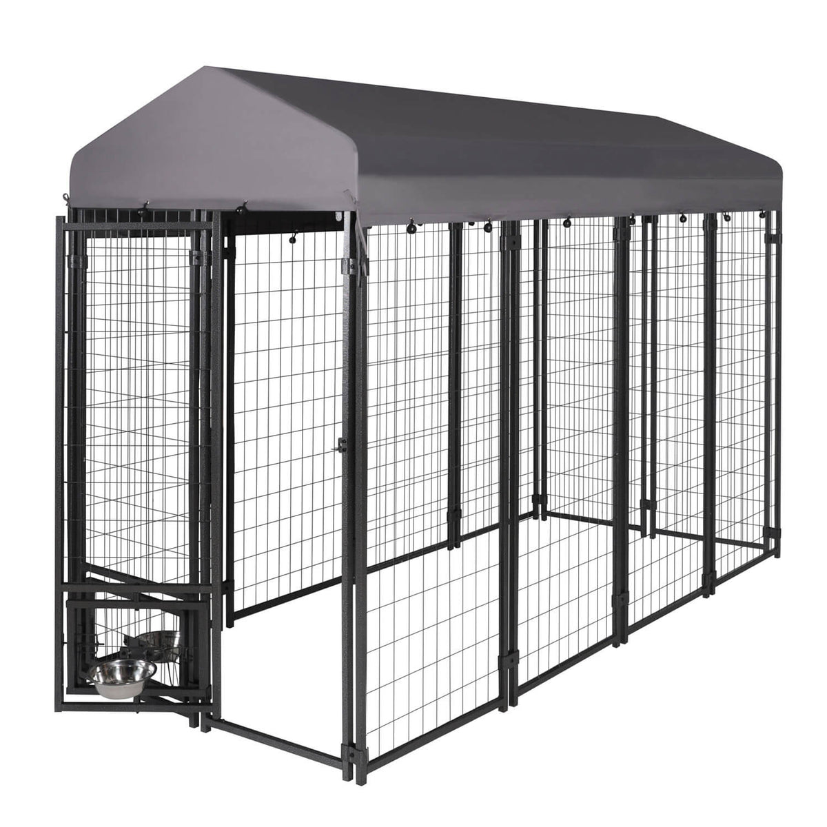 4x8 dog kennel with roof