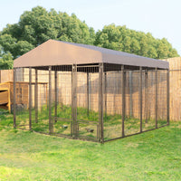 10 × 10ft big dog cage outdoor